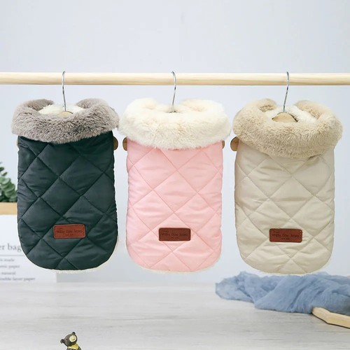 Warm fleece small dog winter - warm,