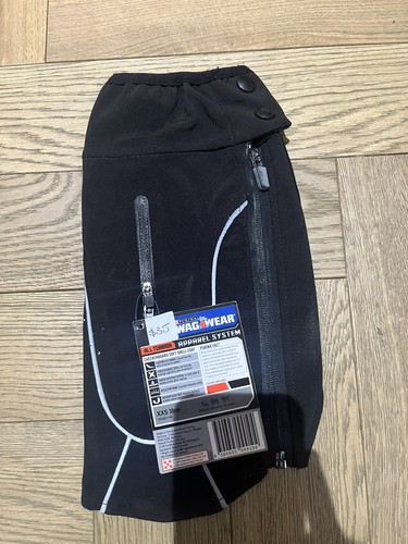 Black soft shell dog coat - coat, xx