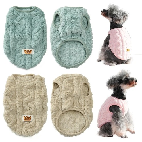 Fleece dog cat coat chihuahua - fleece,