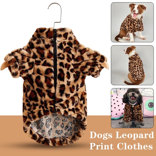 Winter warm pet - warm, leopard
