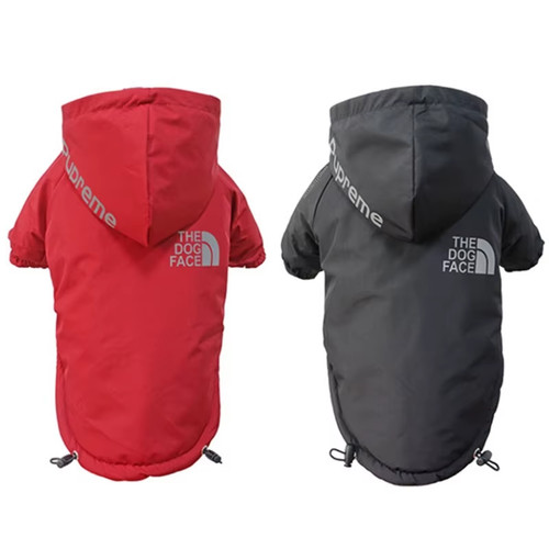 Waterproof reflective dog coat - reflective,