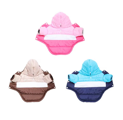 Warm puppy jacket - warm, hooded