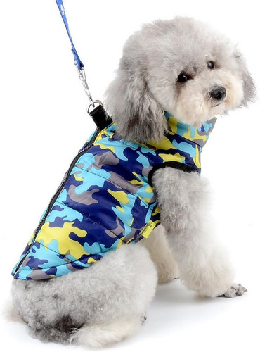 Camo waterproof small dog cat - camo,