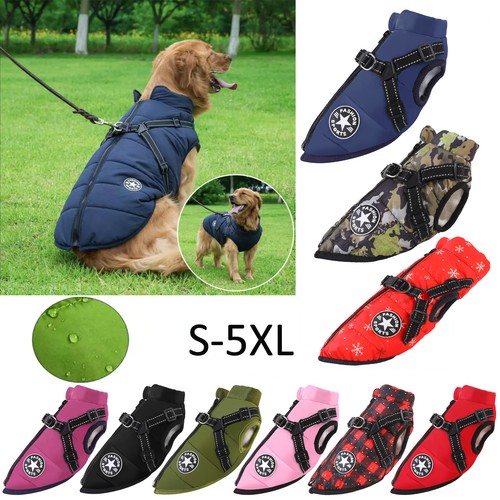 Dog cat waterproof jacket - waterproof,