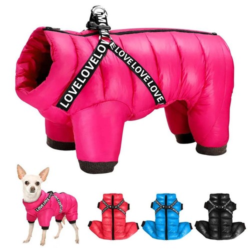 Winter waterproof dog jacket - winter,