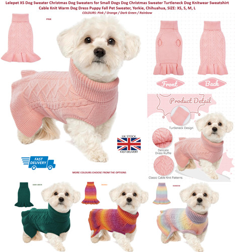 Winter knitted puppy dog - winter,
