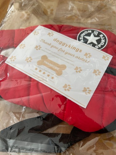 Unworn doggykings red warm - unworn,